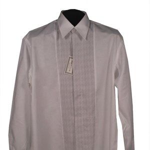 Men's Tuxedo Shirt 100% Cotton Made In Italy